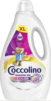Гель для прання Coccolino XL, Для кольорового, 68 прань, 2,72L. 68935133 фото
