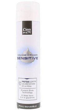 Піна для гоління Cien MEN Sensitive, Для чутливої шкіри, 300 ml 00000002495 фото