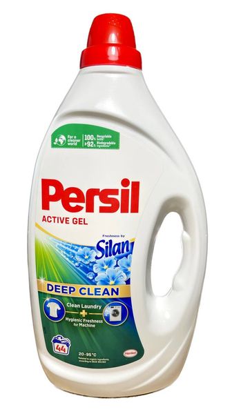 Гель для прання Persil Active Gel, Універсальний, з Silan, 44 прань, 1,98 L 2883765 фото