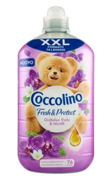 Кондиціонер для білизни концентрат Coccolino XXL, Orchidea Viola&Mirtilli, 76 прань 1750ml 00000003399 фото