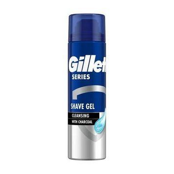 Гель для гоління Gillette Series, Очищувальний, з вугіллям, 200 ml 00000002747 фото