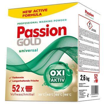 Порошок для прання Passion GOLD Professional Universal, Універсальний, 52 прань, 2,6 кг 00000001898 фото