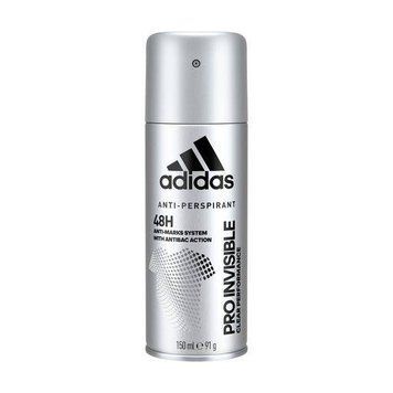 Антиперспірант спрей для чоловіків Adidas Pro Invisible 48H, 150 ml 00000002043 фото