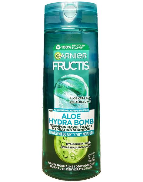 Шампунь Garnier Fructis Aloe Hydra Bomb, Для нормального та зневодненого волосся, 400 ml 26x600 фото