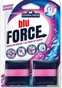Змивний блок в бачок унітазу GENERAL FRESH, Фіолетова вода, 2 x 50 g 00000002452 фото