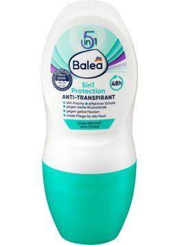 Антиперспірант кульковий Balea 5in1 Protection, Фруктово-квітковий аромат, 50 ml 00000002553 фото