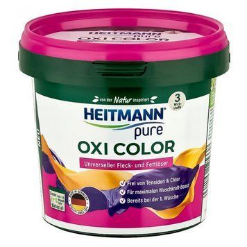 Кисневий порошок для виведення плям HEITMANN OXI Color, Для кольорового, 500 г 00000002301 фото