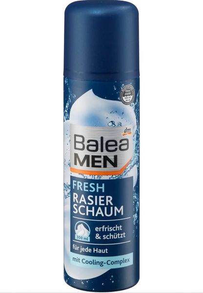 Піна для гоління Balea MEN Fresh, Для нормальної шкіри, 300 ml 00000000852 фото