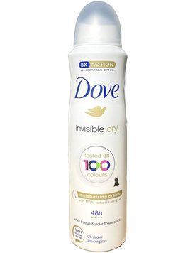 Антиперспірант-спрей Dove Invisible Dry, 150 ml 68854089 фото