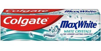 Зубна паста Colgate Max White White Crystals, Відбілююча, 100 ml 00000001162 фото