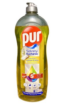 Засіб для ручного миття посуду Pur, Ефект соди та лимон, 750 ml 2601063 фото