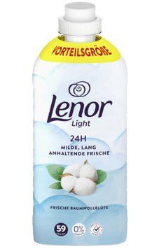 Кондиціонер для білизни Lenor Light Fresh Cotton Blossom, 59 прань, 1,239 ml 00000002801 фото
