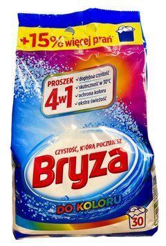 Порошок для прання Bryza Color 4in1, Для кольорового, 30 прань, 1,95 кг 3245552 фото