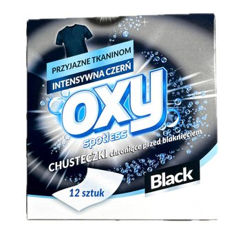 Абсорбувальні серветки Oxy Black, Для прання чорних та темних тканин, 12 шт. 00000000365 фото