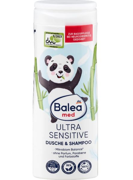 Гель для душу Balea Kids Ultra Sensitive 2в1, Для дітей, 300 ml 00000001806 фото