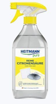 Засіб з лимонною кислотою для ванної та кухні HEITMANN pure, 500 мл 00000002105 фото
