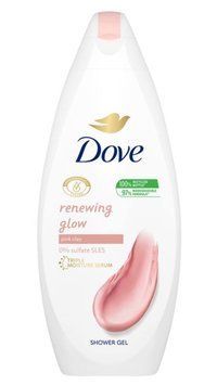Крем-гель для душу Dove Renewing glow pink clay, З рожевою глиною, 500 ml 68781711 фото