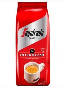 Кава в зернах Segafredo Intermezzo, Купаж арабіка/робуста, 1000 g 00000002755 фото