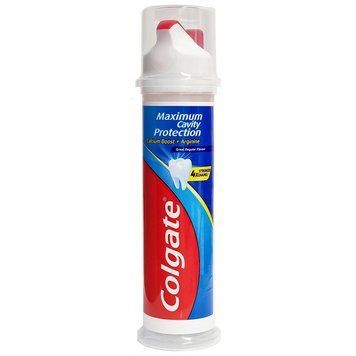 Зубна паста з дозатором Colgate Maximum Cavity Protection, Захист, 100 ml 00000002855 фото