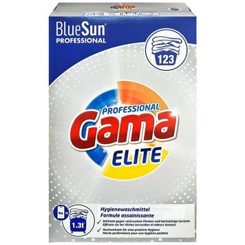 Порошок для прання Gama Professional Elite, Універсальний, 123 прань, 8 кг 00000000174 фото