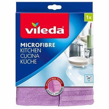 Кухонна ганчірка з мікрофібри Vileda 2in1, 1 шт. 00000002654 фото